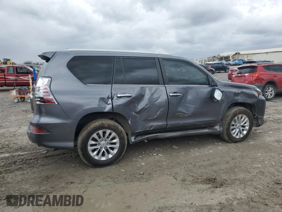 2021 Lexus GX with VIN JTJBM7BX3M5278378, listed as a Copart auction lot 47938375 with 69,259 mi miles and Salvage Title. Bid and sale history available at carsss.com. Image 3.