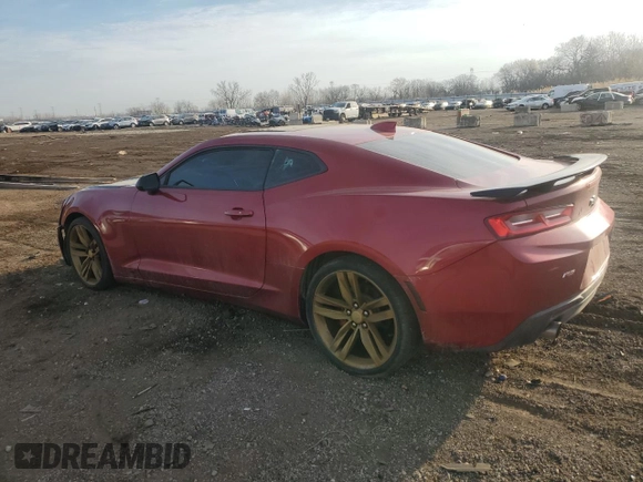 2017 Chevrolet Camaro 1LT with VIN 1G1FB1RS2H0103200, listed as a Copart auction lot 49154145 with 0 mi miles and Salvage Title. Bid and sale history available at carsss.com. Image 2.