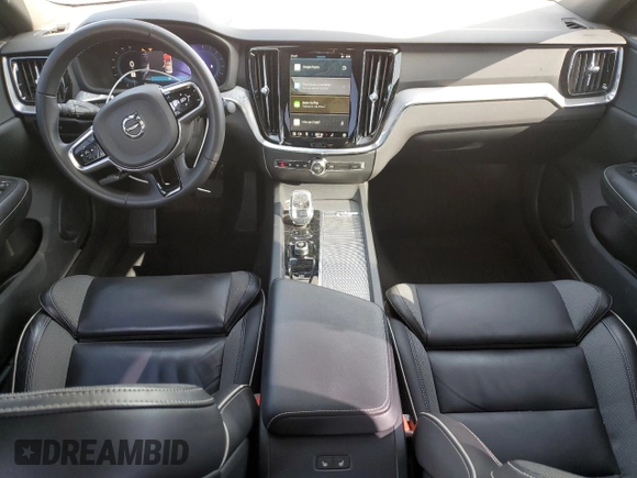 2024 Volvo S60 Plus Black Edition with VIN 7JRL12TH1RG307089, listed as a Copart auction lot 61019125 with 24,675 mi miles and Salvage title. Bid and sale history available at DreamBid. Image 8.