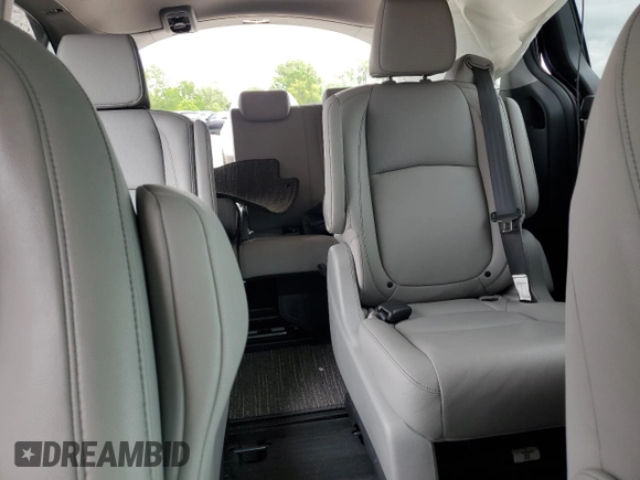 2022 Honda Odyssey EX-L z VIN 5FNRL6H75NB034219, wystawiony jako Copart lot #58112845 z przebiegiem 48 530 mil mil oraz Szkoda całkowita • Salvage title. Historia ofert i sprzedaży dostępna na DreamBid. Obrazek 10.