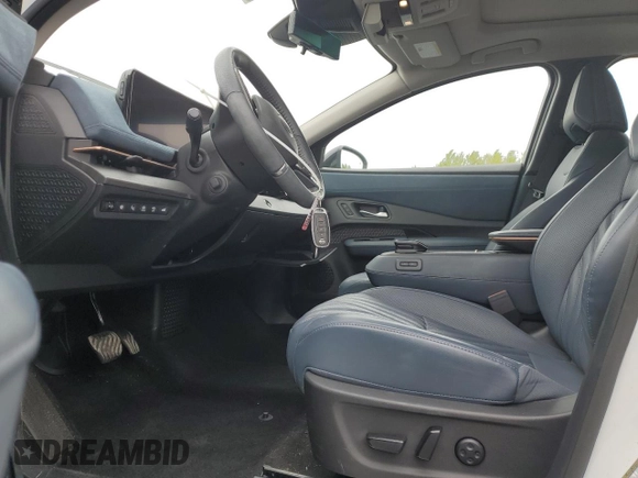2023 Nissan ARIYA Platinum+ with VIN JN1DF0CD0PM700492, listed as a Copart auction lot 54740585 with 22,670 mi miles and Salvage title. Bid and sale history available at DreamBid. Image 7.