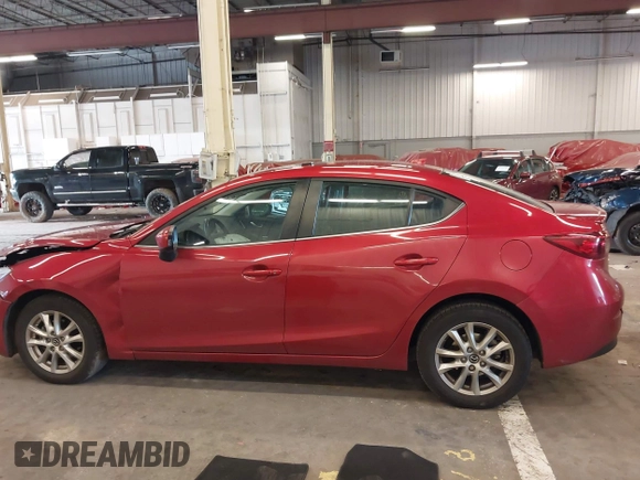 2014 Mazda 3 i Grand Touring with VIN JM1BM1W70E1202281, listed as a IAAI auction lot 41946081 with 55,536 mi miles and . Bid and sale history available at DreamBid. Image 14.