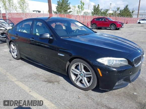 2013 BMW 5 Series 535i with VIN WBAFR7C58DC827374, listed as a IAAI auction lot 41942647 with 130,586 mi miles and . Bid and sale history available at DreamBid. Image 1.