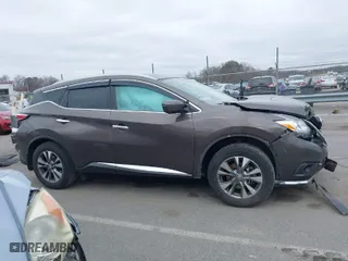 2016 Nissan Murano S with VIN 5N1AZ2MG5GN158467, listed as a IAAI auction lot 41545977 with 143,146 mi miles. Bid and sale history available at carsss.com. Image 13.