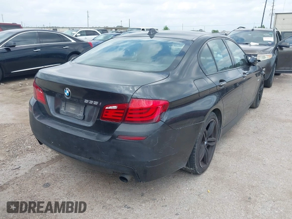 2011 BMW 5 Series 535i with VIN WBAFR7C50BC804989, listed as a IAAI auction lot 42127835 with 233,507 mi miles and . Bid and sale history available at carsss.com. Image 4.