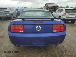 2005 Ford Mustang GT Deluxe with VIN 1ZVHT85H055196732, listed as a Copart auction lot 55848375 with 148,083 mi miles and Salvage Title. Bid and sale history available at DreamBid. Image 6.