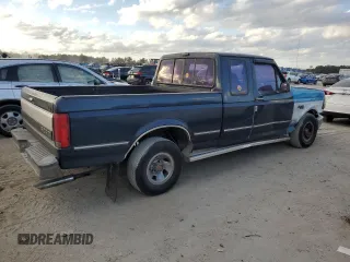 1993 Ford F-150 with VIN 1FTEX15N1PKA67197, listed as a Copart auction lot 82417944 with 0 mi miles and Salvage Title. Bid and sale history available at carsss.com. Image 3.