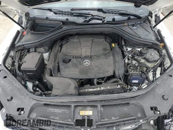 2017 Mercedes-Benz GLE 350 with VIN 4JGDA5JBXHA958446, listed as a Copart auction lot 61852755 with 157,812 mi miles and Salvage title. Bid and sale history available at DreamBid. Image 12.