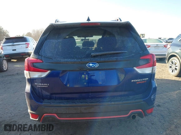 2024 Subaru Forester Sport with VIN JF2SKAEC7RH456119, listed as a IAAI auction lot 41405345 with 13,395 mi miles. Bid and sale history available at carsss.com. Image 17.