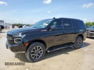 2024 Chevrolet Tahoe Z71 with VIN 1GNSKPKD2RR377845, listed as a Copart auction lot 60735175 with 5,846 mi miles and Clean title. Bid and sale history available at DreamBid. Image 1.