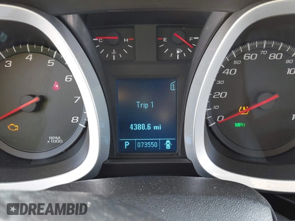 2011 Chevrolet Equinox LT with VIN 2CNFLPE55B6435889, listed as a IAAI auction lot 41267115 with 73,550 mi miles. Bid and sale history available at carsss.com. Image 7.