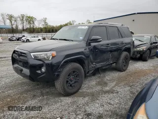 2023 Toyota 4Runner SR5 Premium with VIN JTENU5JR6P6118562, listed as a Copart auction lot 51341775 with 37,367 mi miles and Salvage title. Bid and sale history available at DreamBid. Image 1.
