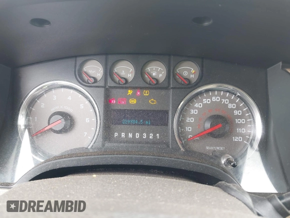 2009 Ford F-150 XL with VIN 1FTPW14V39FA17779, listed as a IAAI auction lot 42776167 with 229,984 mi miles and . Bid and sale history available at DreamBid. Image 7.