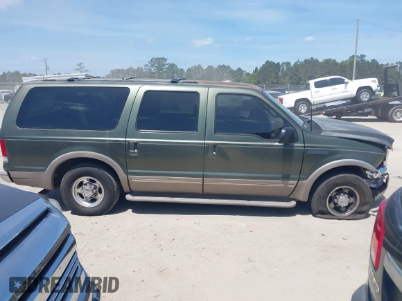 2001 Ford Excursion Limited z VIN 1FMNU42S71EA08659, wystawiony jako IAAI lot #42073155 z przebiegiem 393 805 mil mil oraz . Historia ofert i sprzedaży dostępna na DreamBid. Obrazek 13.