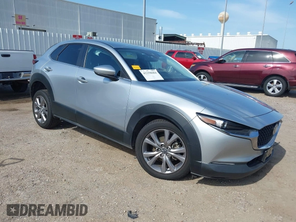 2021 Mazda CX-30 Select with VIN 3MVDMABL8MM273045, listed as a IAAI auction lot 42258604 with 47,805 mi miles and . Bid and sale history available at DreamBid. Image 1.