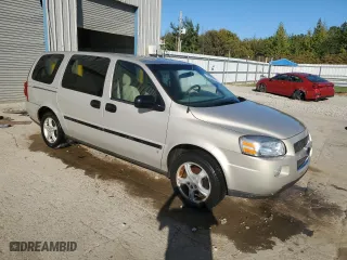 2007 Chevrolet Uplander LS Fleet with VIN 1GNDV23177D187203, listed as a Copart auction lot 76546894 with 200,664 mi miles and Salvage Title. Bid and sale history available at carsss.com. Image 4.