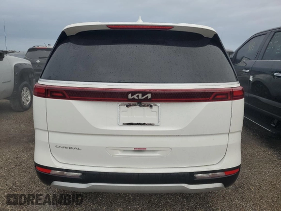 2024 Kia Carnival EX with VIN KNDNC5H32R6422113, listed as a Copart auction lot 75489544 with 0 mi miles and Non Repairable. Bid and sale history available at carsss.com. Image 6.