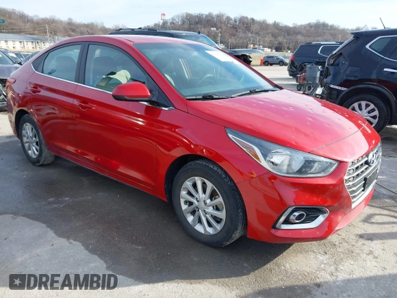 2022 Hyundai Accent SEL with VIN 3KPC24A67NE176446, listed as a IAAI auction lot 41492574 with 31,194 mi miles. Bid and sale history available at carsss.com. Image 1.