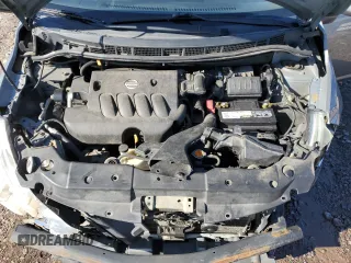 2010 Nissan Versa 1.8 S with VIN 3N1BC1CP9AL468234, listed as a Copart auction lot 52142665 with 127,396 mi miles and Salvage Title. Bid and sale history available at carsss.com. Image 12.