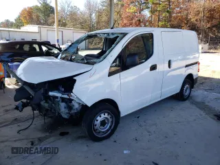 2016 Nissan NV200 S with VIN 3N6CM0KN2GK692367, listed as a Copart auction lot 48136205 with 166,995 mi miles and Salvage Title. Bid and sale history available at carsss.com. Image 1.