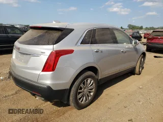 2018 Cadillac XT5 Luxury AWD with VIN 1GYKNDRS2JZ182863, listed as a Copart auction lot 64596154 with 60,951 mi miles and Salvage Title. Bid and sale history available at DreamBid. Image 3.