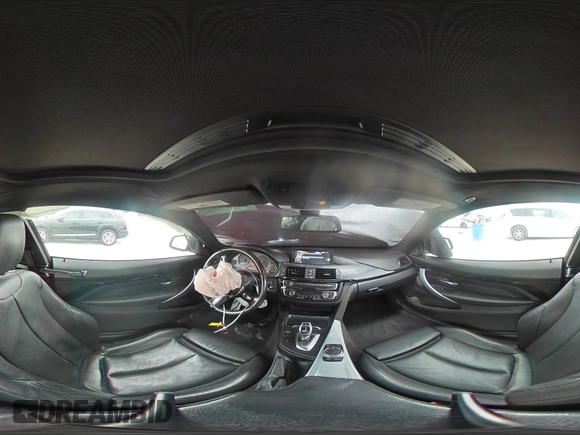 2016 BMW 4 Series 435i with VIN WBA3R1C54GK195905, listed as a Copart auction lot 89040925 with 141,256 mi miles and Salvage title. Bid and sale history available at DreamBid. Image 13.