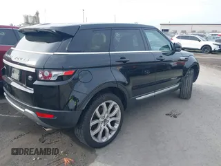 2013 Land Rover Range Rover Evoque Prestige Premium with VIN SALVV2BG8DH808674, listed as a IAAI auction lot 41590565 with 109,191 mi miles and . Bid and sale history available at DreamBid. Image 4.