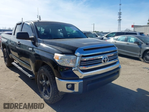 2016 Toyota Tundra 4WD Truck SR with VIN 5TFUW5F1XGX525419, listed as a IAAI auction lot 41460439 with 78,260 mi miles. Bid and sale history available at carsss.com. Image 1.