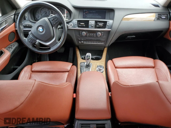 2011 BMW X3 35i with VIN 5UXWX7C5XBL730455, listed as a Copart auction lot 51131085 with 218,889 mi miles and Clean Title. Bid and sale history available at DreamBid. Image 8.
