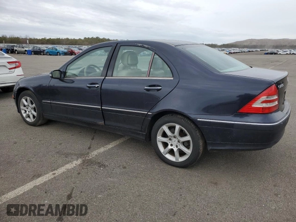 2007 Mercedes-Benz C 280 Luxury with VIN WDBRF92H47F930258, listed as a Copart auction lot 47690185 with 116,659 mi miles and Clean title. Bid and sale history available at DreamBid. Image 2.