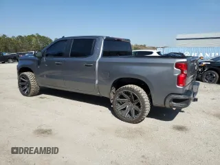2022 Chevrolet Silverado 1500 Custom with VIN 3GCPWBEK3NG122261, listed as a Copart auction lot 49619415 with 87,940 mi miles and Clean Title. Bid and sale history available at DreamBid. Image 2.