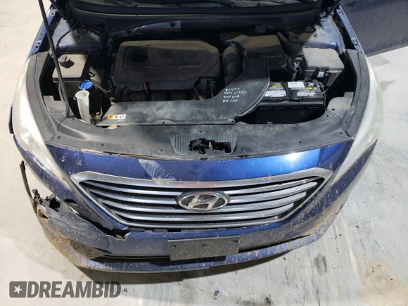 2015 Hyundai Sonata 2.4L SE with VIN 5NPE24AF2FH195816, listed as a Copart auction lot 89172935 with 205,417 mi miles and Salvage Title. Bid and sale history available at carsss.com. Image 11.