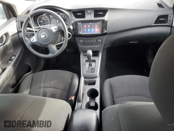 2019 Nissan Sentra SV with VIN 3N1AB7AP7KY442773, listed as a Copart auction lot 88757475 with 102,101 mi miles and Salvage Title. Bid and sale history available at DreamBid. Image 8.