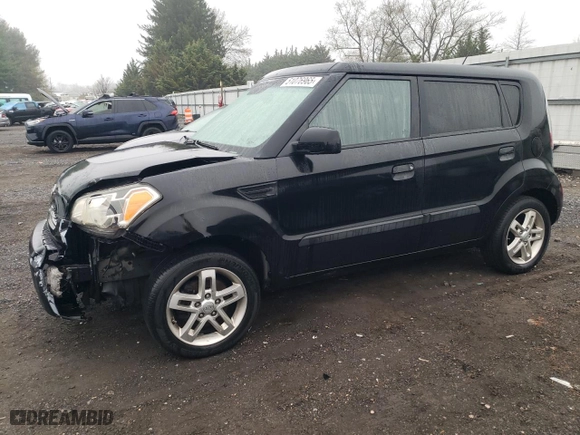 2010 Kia Soul + with VIN KNDJT2A23A7179912, listed as a Copart auction lot 51076965 with 135,561 mi miles and Salvage Title. Bid and sale history available at carsss.com. Image 1.
