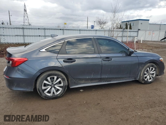 2022 Honda Civic LX z VIN 2HGFE2F21NH103335, wystawiony jako Copart lot #48901245 z przebiegiem 87 844 mil mil oraz Czysty tytuł • Clean title. Historia ofert i sprzedaży dostępna na DreamBid. Obrazek 3.