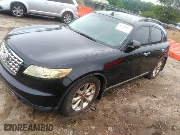 2006 Infiniti FX with VIN JNRAS08W86X209378, listed as a IAAI auction lot 42385005 with 240,285 mi miles and . Bid and sale history available at DreamBid. Image 2.