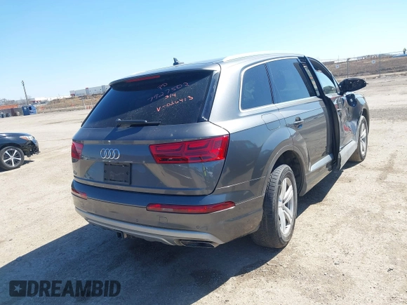 2019 Audi Q7 Premium Plus with VIN WA1LHAF72KD026413, listed as a IAAI auction lot 41750262 with 70,973 mi miles and . Bid and sale history available at DreamBid. Image 4.