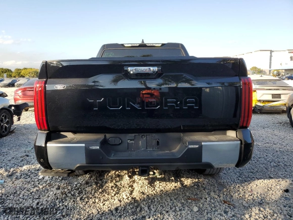 2023 Toyota Tundra 2WD Limited with VIN 5TFJA5AB5PX029283, listed as a Copart auction lot 88304595 with 25,734 mi miles and Salvage Title. Bid and sale history available at carsss.com. Image 6.