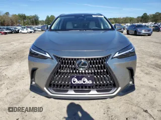 2025 Lexus NX with VIN JTJHGCEZ4S5010282, listed as a Copart auction lot 79807514 with 435 mi miles and Salvage Title. Bid and sale history available at carsss.com. Image 5.