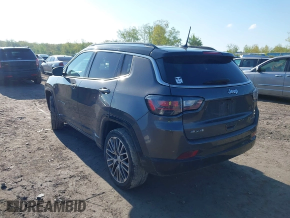 2022 Jeep Compass Limited with VIN 3C4NJDCB1NT153780, listed as a IAAI auction lot 42219869 with 121,000 mi miles and . Bid and sale history available at DreamBid. Image 3.