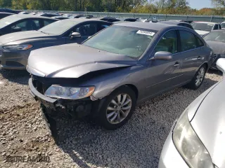 2007 Hyundai Azera SE with VIN KMHFC46F67A185837, listed as a Copart auction lot 74260854 with 109,970 mi miles and Salvage Title. Bid and sale history available at carsss.com. Image 1.