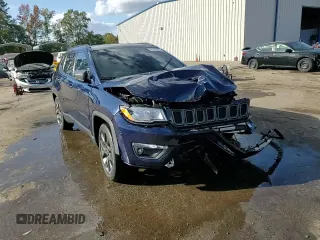 2021 Jeep Compass 80th Anniversary z VIN 3C4NJCEB4MT531712, wystawiony jako Copart lot #78166824 z przebiegiem 58 837 mil mil oraz Nie do naprawy • Non repairable. Historia ofert i sprzedaży dostępna na DreamBid. Obrazek 15.