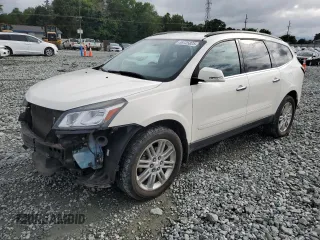 2015 Chevrolet Traverse LT с VIN 1GNKVGKD0FJ304684, выставлен на аукционе Copart как лот 59725825 с пробегом 158 716 миль миль и Списание • Salvage title. История ставок и продаж доступна на DreamBid. Изображение 1.