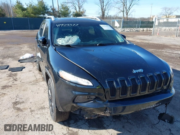 2016 Jeep Cherokee 75th Anniversary with VIN 1C4PJLCB5GW107918, listed as a IAAI auction lot 41923377 with 165,619 mi miles and . Bid and sale history available at DreamBid. Image 1.