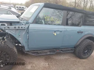 2022 Ford Bronco with VIN 1FMDE5BH1NLB25626, listed as a IAAI auction lot 41936732 with 50,963 mi miles and . Bid and sale history available at DreamBid. Image 14.