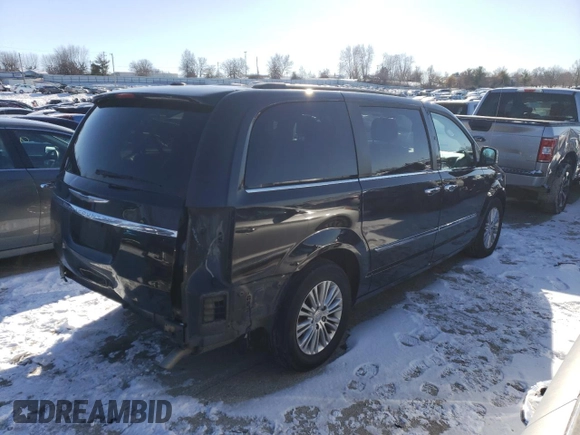 2015 Chrysler Town & Country Touring L z VIN 2C4RC1CG2FR620036, wystawiony jako Copart lot #38022414 z przebiegiem 140 784 mil mil oraz Szkoda całkowita • Salvage title. Historia ofert i sprzedaży dostępna na DreamBid. Obrazek 3.