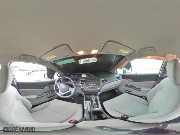 2013 Honda Civic Sdn LX with VIN 19XFB2F55DE243092, listed as a Copart auction lot 51649095 with 64,888 mi miles and Salvage Title. Bid and sale history available at carsss.com. Image 12.