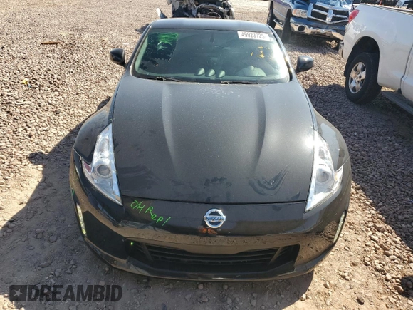 2017 Nissan 370Z with VIN JN1AZ4EH8HM952185, listed as a Copart auction lot 49923725 with 45,058 mi miles and Salvage title. Bid and sale history available at DreamBid. Image 5.