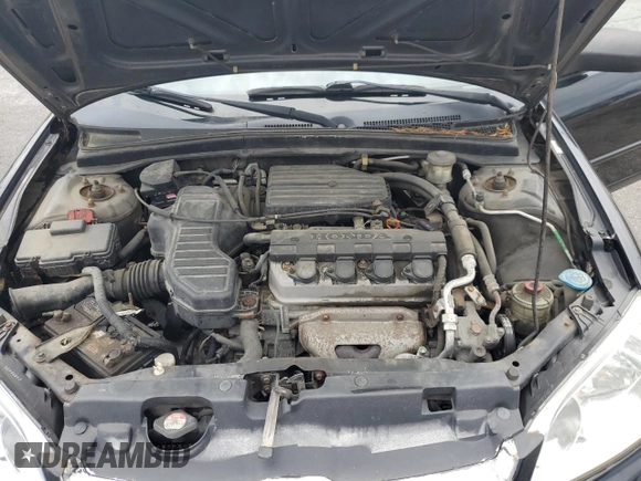 2004 Honda Civic LX with VIN 2HGES16554H543338, listed as a Copart auction lot 56353535 with 60,610 mi miles and Clean Title. Bid and sale history available at DreamBid. Image 11.