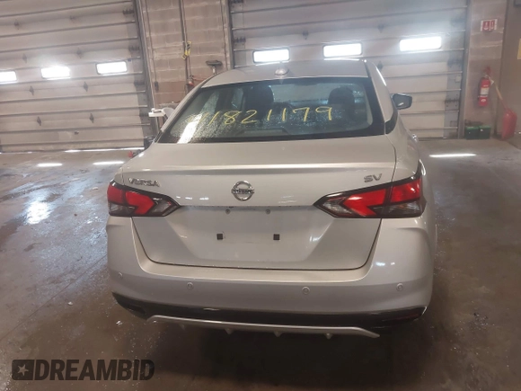 2021 Nissan Versa SV with VIN 3N1CN8EV3ML828668, listed as a IAAI auction lot 41821179 with 126,447 mi miles. Bid and sale history available at carsss.com. Image 16.